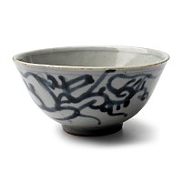 Chinese Blue and White Painted Tea Bowl