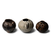 South East Asian Glazed Vessel Group
