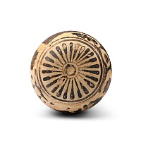 Greek Corinthian Aryballos with Winged Deity and Swan
