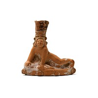 Hellenistic Terracotta Kohl Vessel