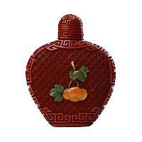 Chinese Cinnabar Snuff Bottle