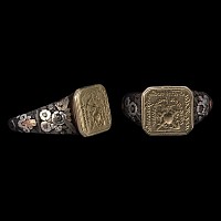 Orthodox Silver-Gilt Signet Ring