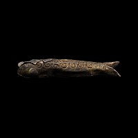 Viking Silver Fish Pendant