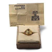 Anglo-Saxon Queen Ethelswith of Mercia Ring Replica