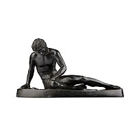 Bronze Grand Tour Statue of 'The Dying Gaul' from the Capitoline Museum