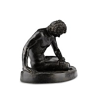 Bronze Grand Tour Statue of 'The Dying Gaul' from the Capitoline Museum