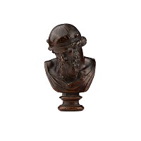 Bronze Grand Tour Bust of Philosopher