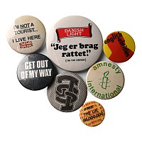 Vintage Pin Badge Collection