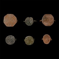 Post Medieval Bronze Ring Group