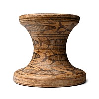 Indus Valley Mehrgarh Terracotta Vessel Stand with Fish
