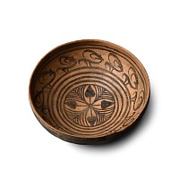 Indus Valley Mehrgarh Terracotta Bowl with Ibex