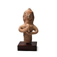 Greek Terracotta Musician Figure