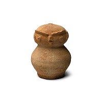 Indus Valley Clay Owl-Like Fertility Figure