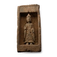 Chinese Wei Buddha Brick