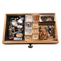 Tray of Mineral Specimens