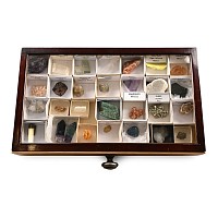 Tray of Mineral Specimens