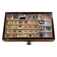 Tray of Mineral Specimens