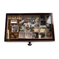 Tray of Mineral Specimens