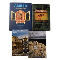 Books on Amber and Fossils - 4 Titles