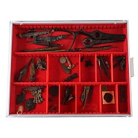 Medieval and Later Bronze Artefact Collection in Lindner Tray