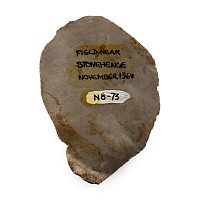 Stone Age 'Stonehenge' Flint Scraper