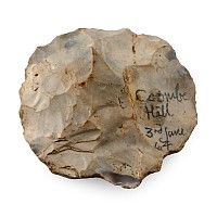Stone Age 'Coombe Hill' Flint Scraper