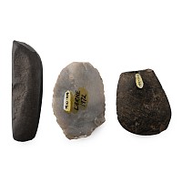 Stone Age 'Antrim' Porcellanite Chisel, Scraper and Burnisher