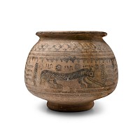 Indus Valley Mehrgarh Terracotta Storage Vessel