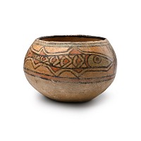 Indus Valley Mehrgarh Terracotta Cup with Fish