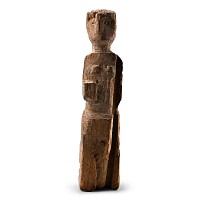 Coptic Wooden Standing Figure