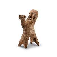 Parthian Terracotta Figurine of Camel Riders
