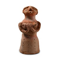 Indus Valley Clay Fertility Idol