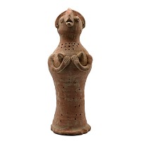 Large Indus Valley Clay Fertility Figure
