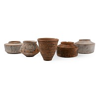 Indus Valley Style Terracotta Vessel Group