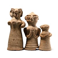Indus Valley Clay Fertility Idol Collection