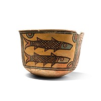 Indus Valley Mehrgarh Terracotta Vessel with Animals