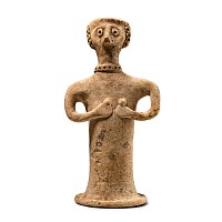 Indus Valley Clay Fertility Idol