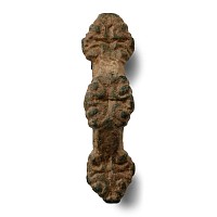 Anglo-Saxon Bronze Ansate Brooch