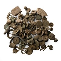 Medieval and Other Bronze and Lead Artefact Group