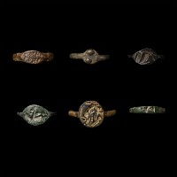 Greek and Other Bronze Ring Collection