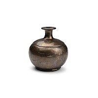 Romano-Gandharan Silver Aryballos with Cover