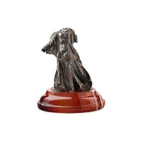 Roman Silver Statuette of a Goddess