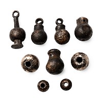 Egyptian Silver Poppy Amulet Collection
