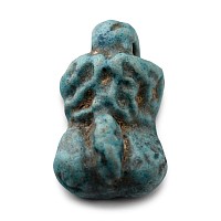 Egyptian Faience Phallic Amulet