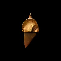 Viking Age Gold Elfshot Pendant