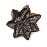 West Central Asian Bronze Star-Shaped Stamp Seal