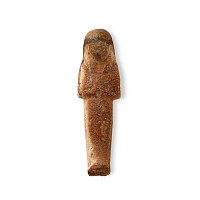 Egyptian Brown Faience Shabti