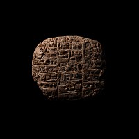 Sumerian Cuneiform Tablet Listing Goods Including 1 Shekel of Refined Silver from Mr Enshaga