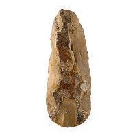 Stone Age Part Polished Flint Axe Head
