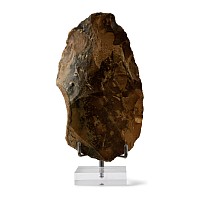 Large Stone Age Acheulean Flint Handaxe